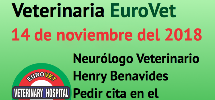 14 de noviembre, nueva Jornada de Neurología Veterinaria
